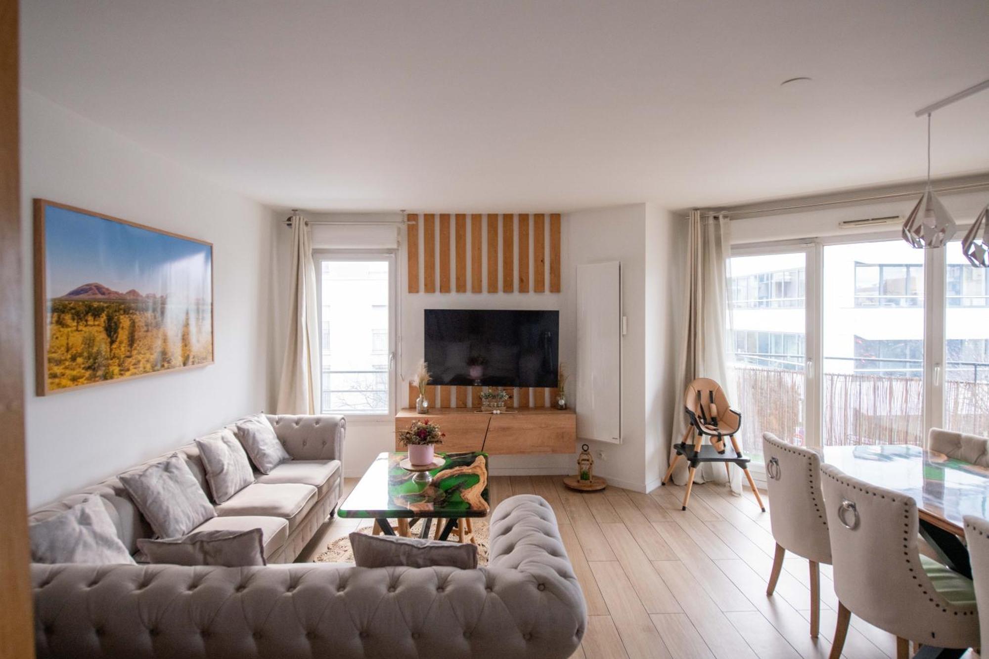 Elise De Roche Equipe Balcon Parking Rer B Apartment เลอบูร์เช ภายนอก รูปภาพ