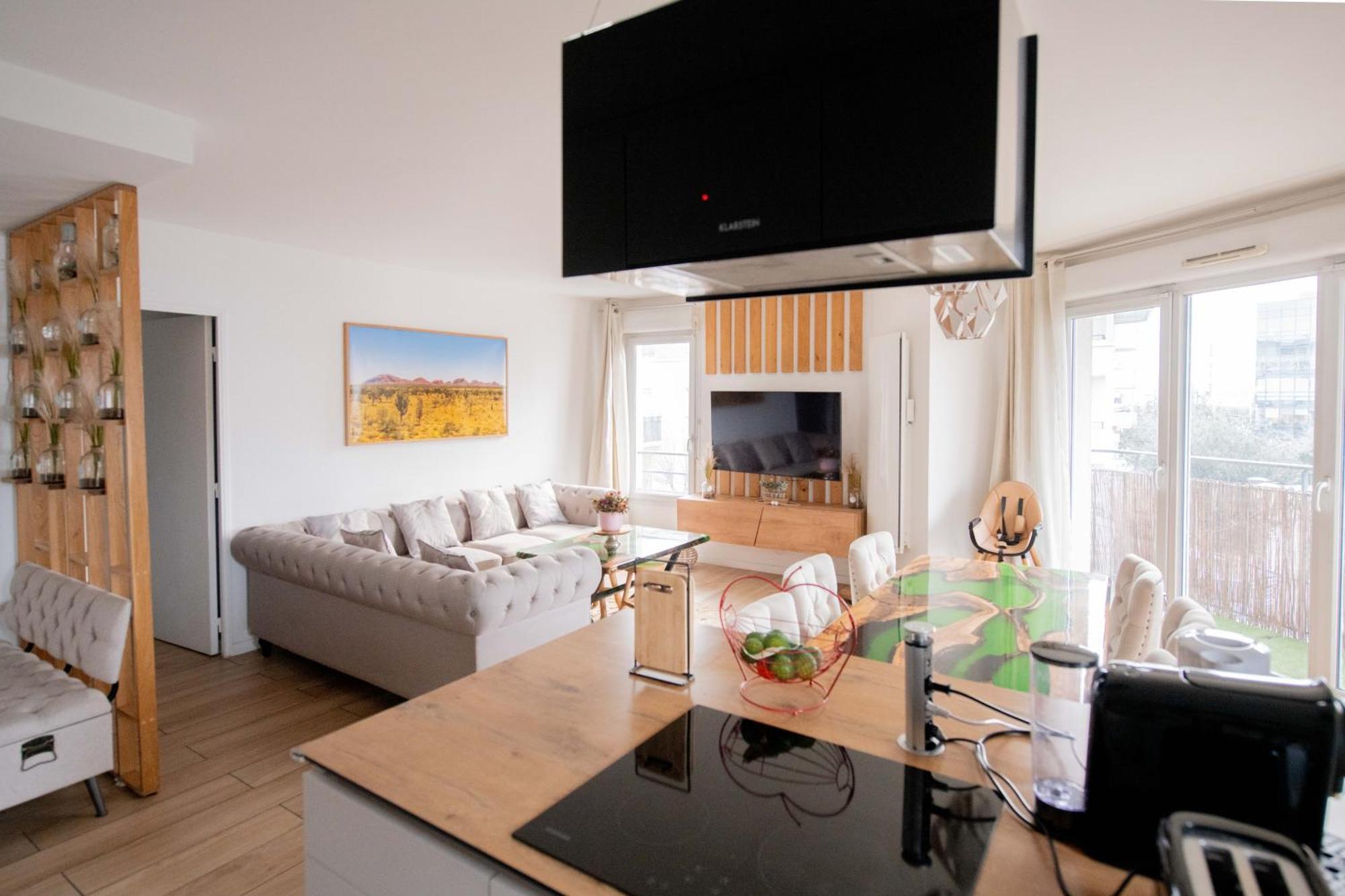 Elise De Roche Equipe Balcon Parking Rer B Apartment เลอบูร์เช ภายนอก รูปภาพ