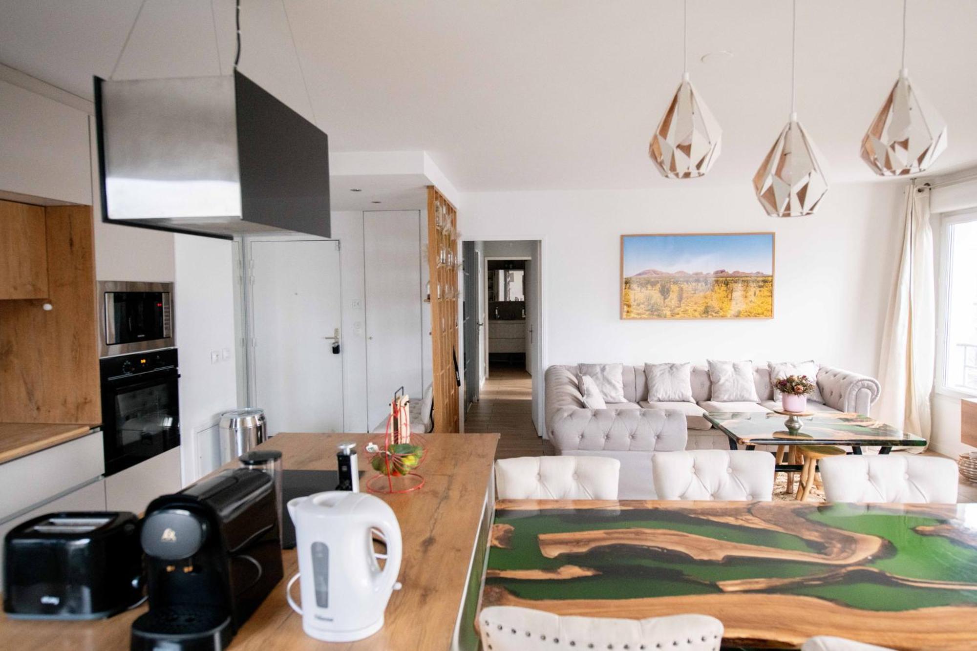 Elise De Roche Equipe Balcon Parking Rer B Apartment เลอบูร์เช ภายนอก รูปภาพ